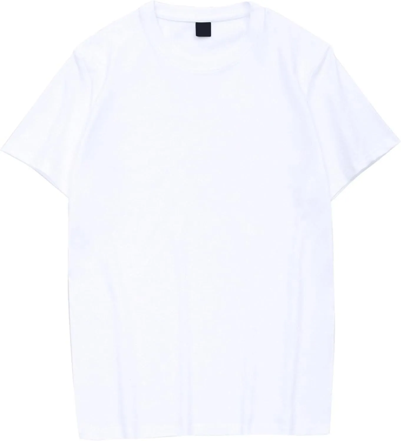 6 Pack Men's Pure Cotton T-Shirts Loose Casual Short Sleeve Crew Neck T-Shirt Soft Comfortable Classic Tee Tops
