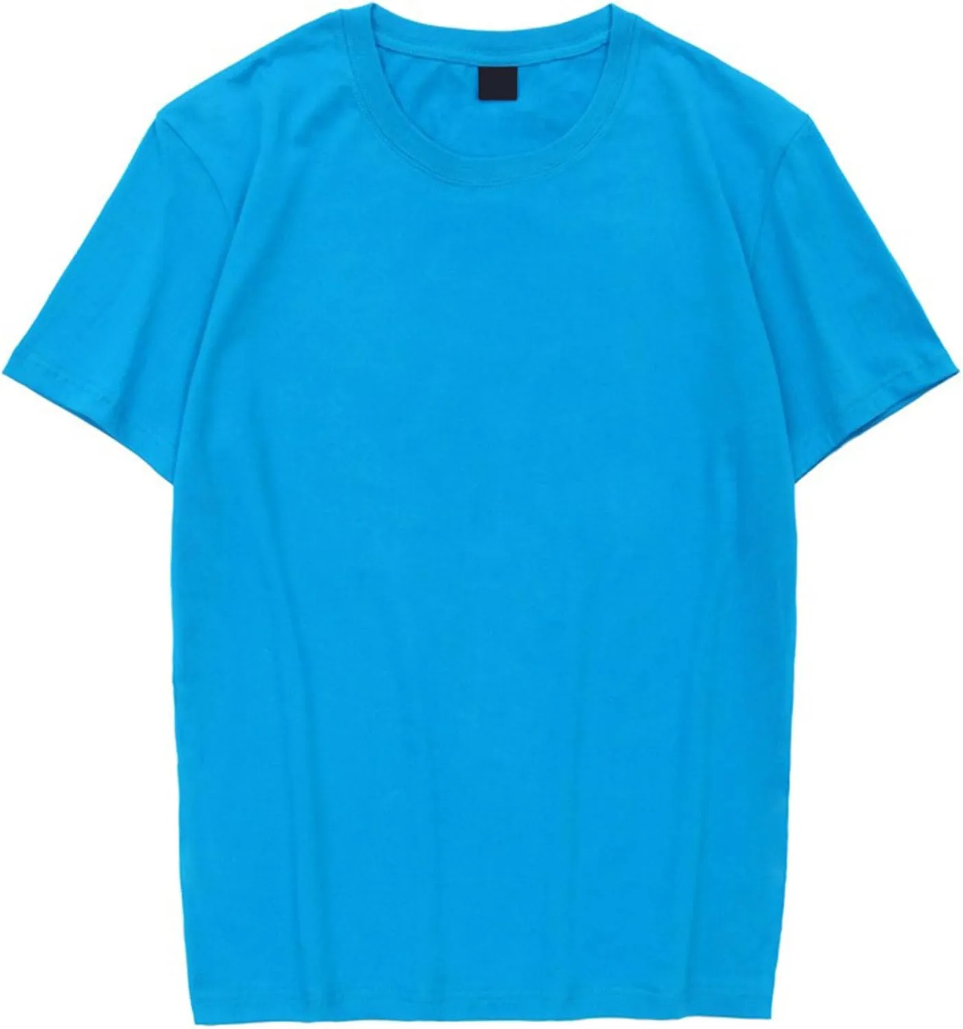 6 Pack Men's Pure Cotton T-Shirts Loose Casual Short Sleeve Crew Neck T-Shirt Soft Comfortable Classic Tee Tops