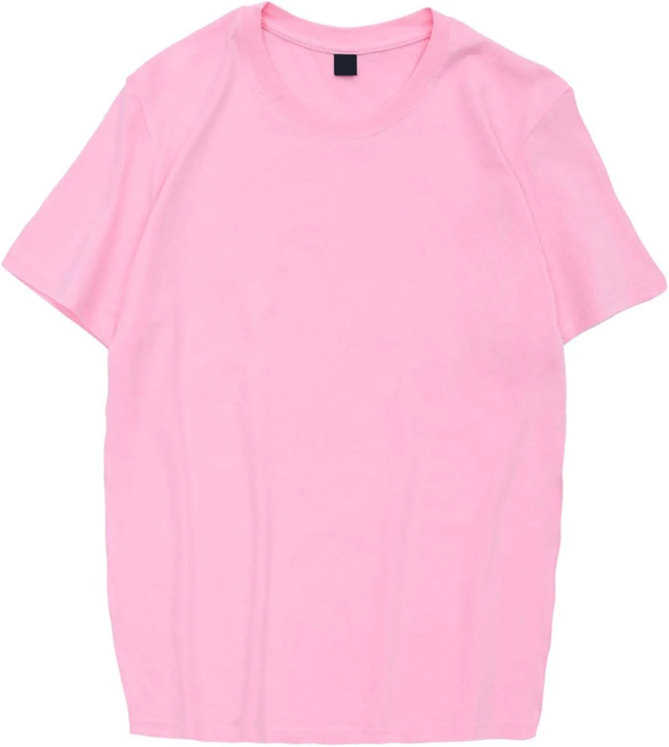 6 Pack Men's Pure Cotton T-Shirts Loose Casual Short Sleeve Crew Neck T-Shirt Soft Comfortable Classic Tee Tops