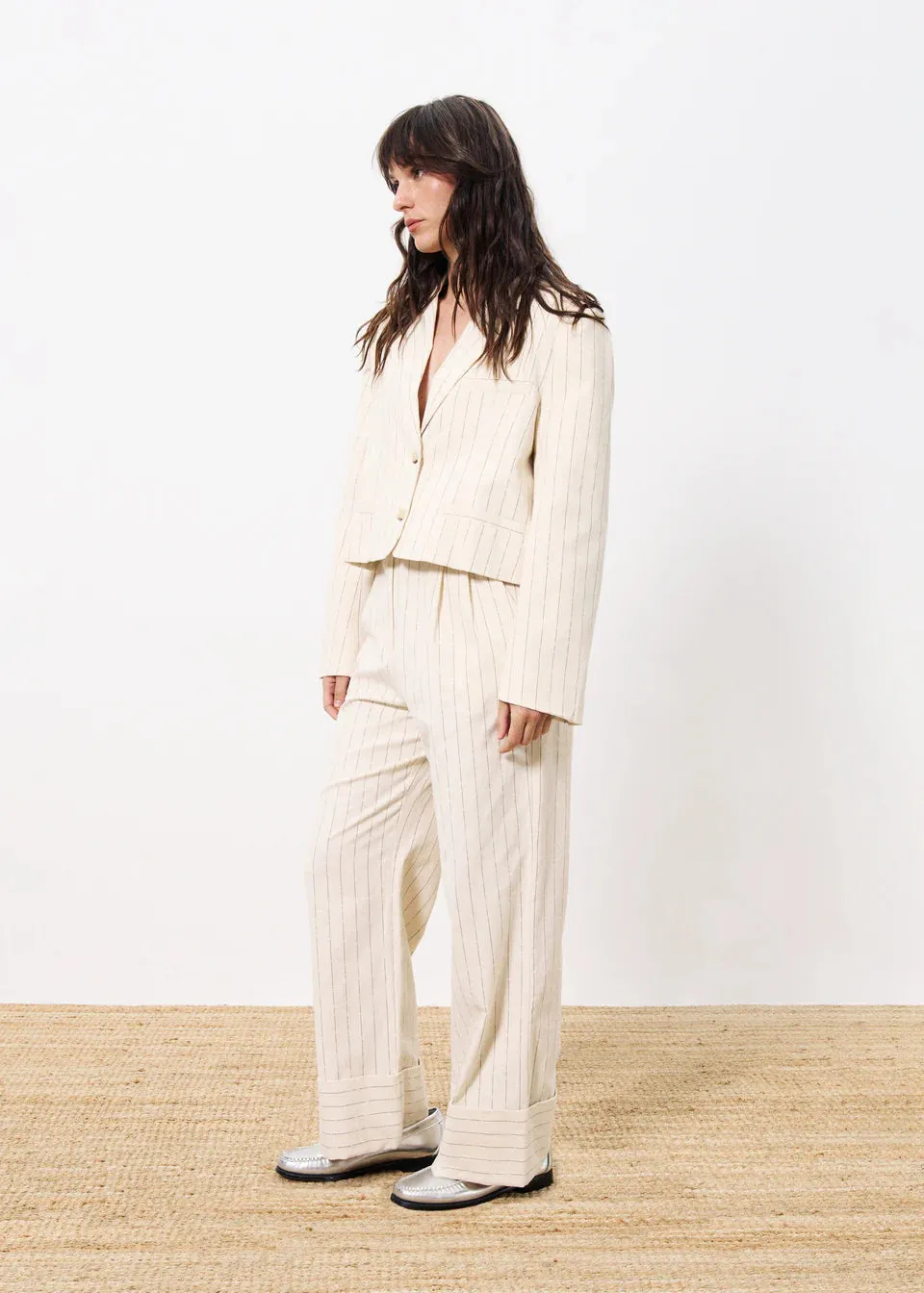 Abassia Cropped Blazer