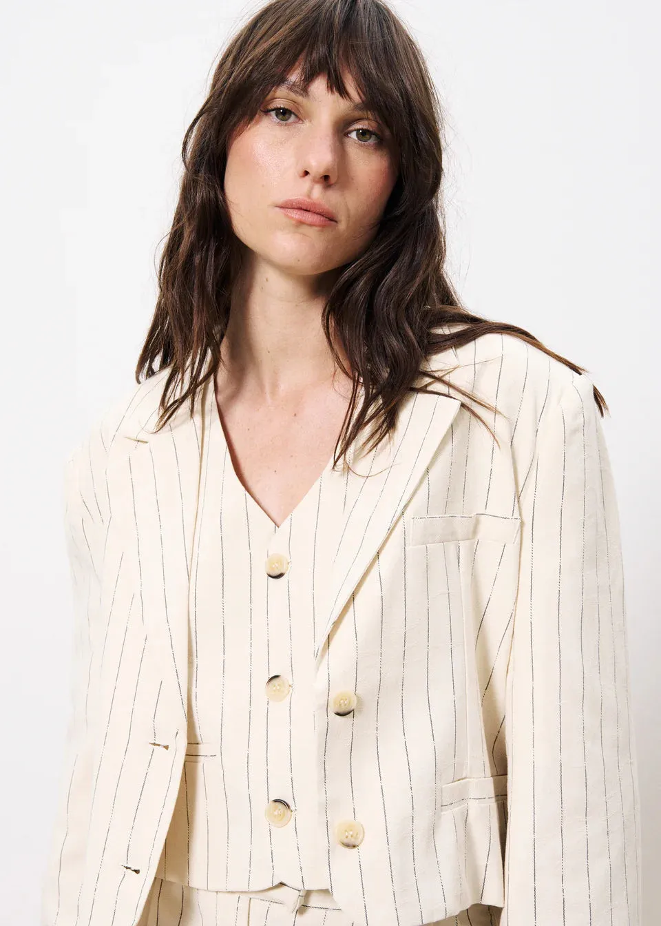 Abassia Cropped Blazer