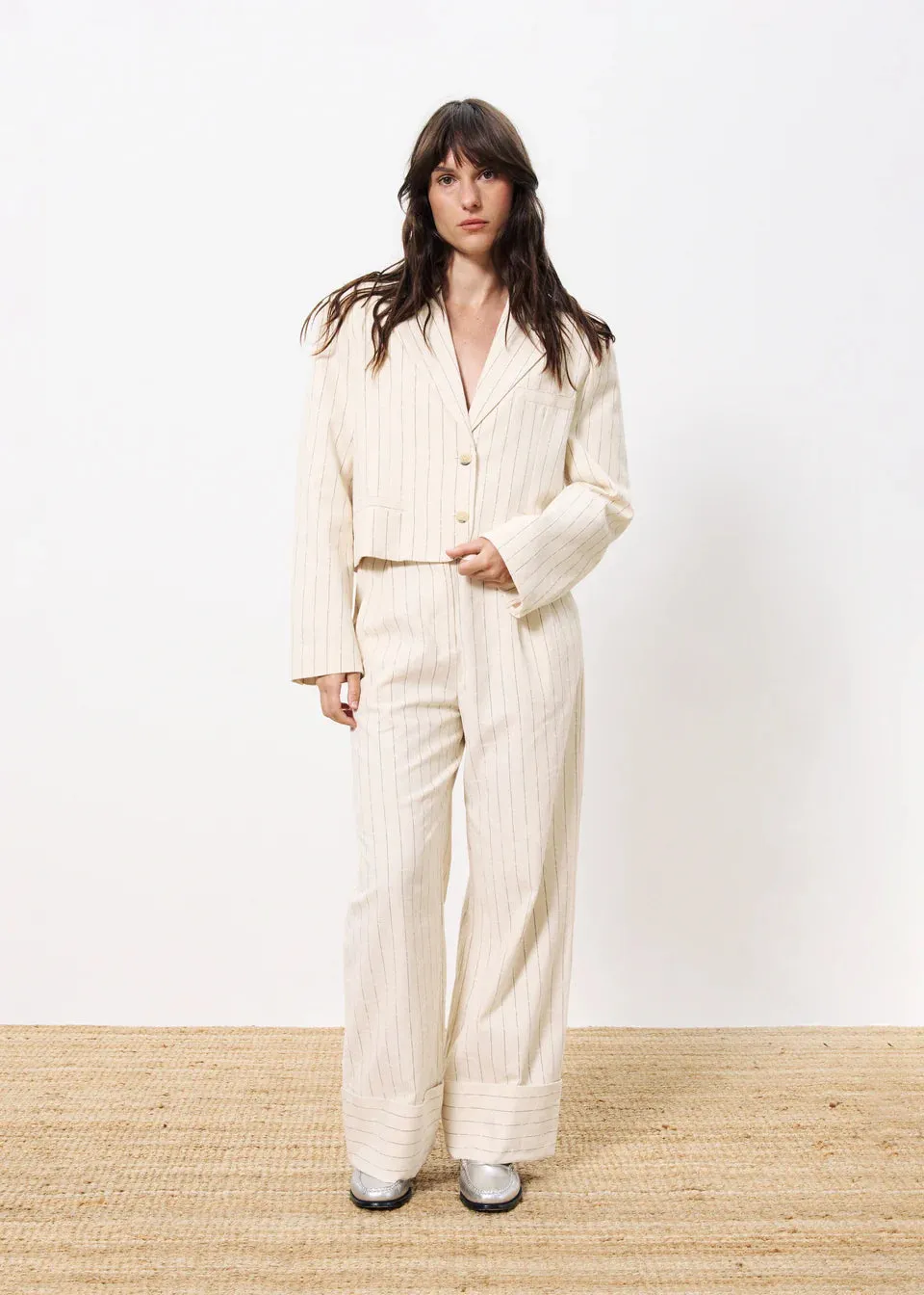 Abassia Cropped Blazer