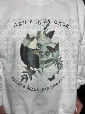 And All at Once Summer Collapsed into Fall Top Design