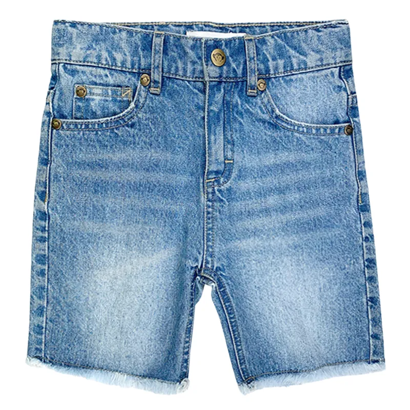 Appaman - Boys Cut Off Sunwashed Denim Shorts