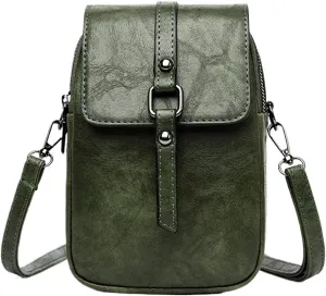 Bags for Women Women's Fashion Versatile Shoulder Crossbody Bag Mini Women's Bag(Green)