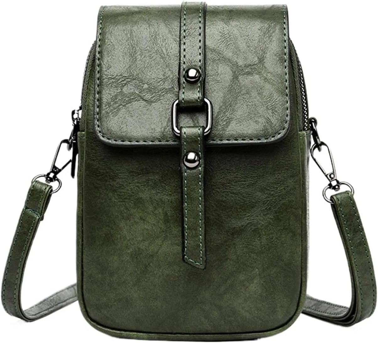 Bags for Women Women's Fashion Versatile Shoulder Crossbody Bag Mini Women's Bag(Green)