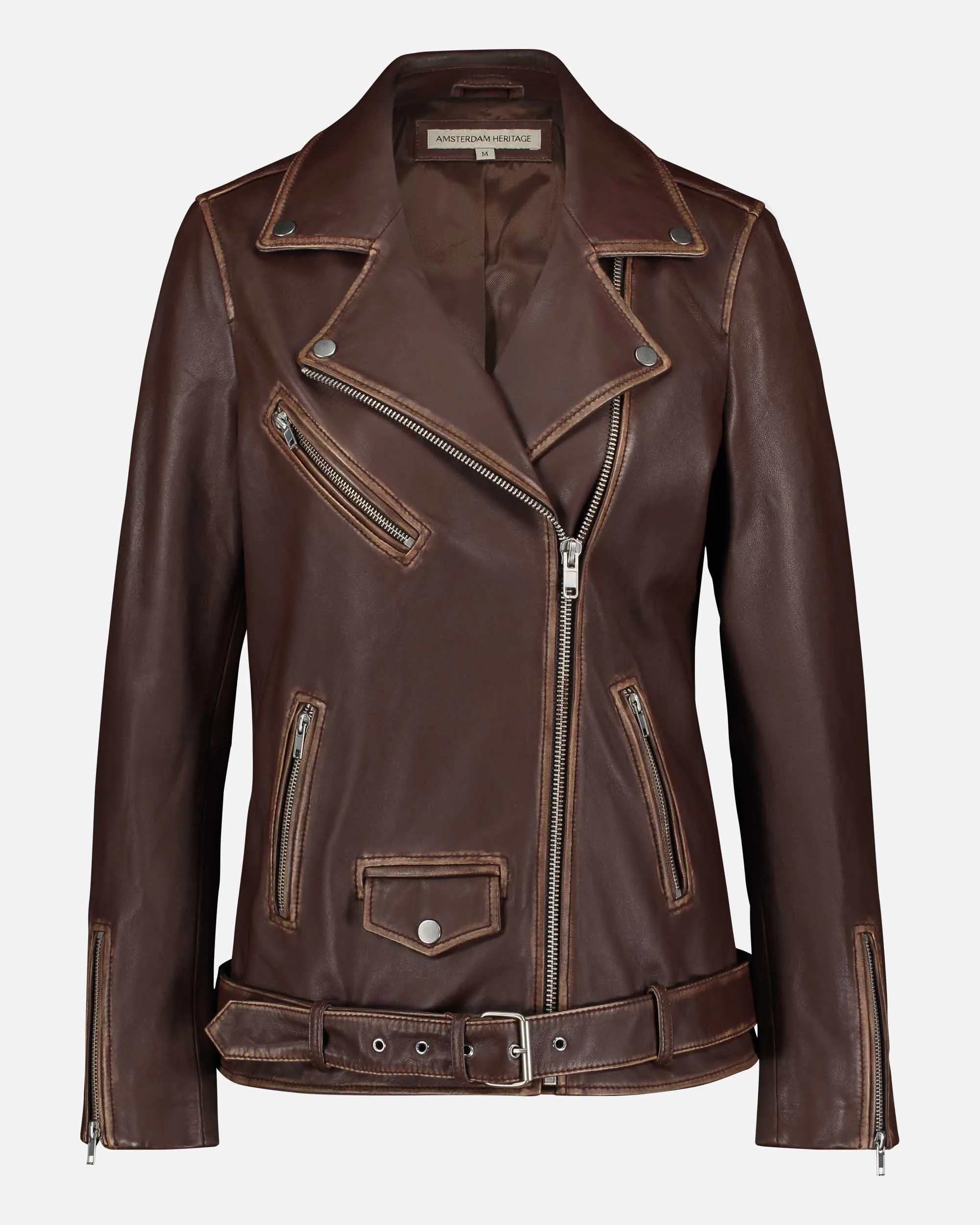 Berlin | Oversized Leather Biker Jacket
