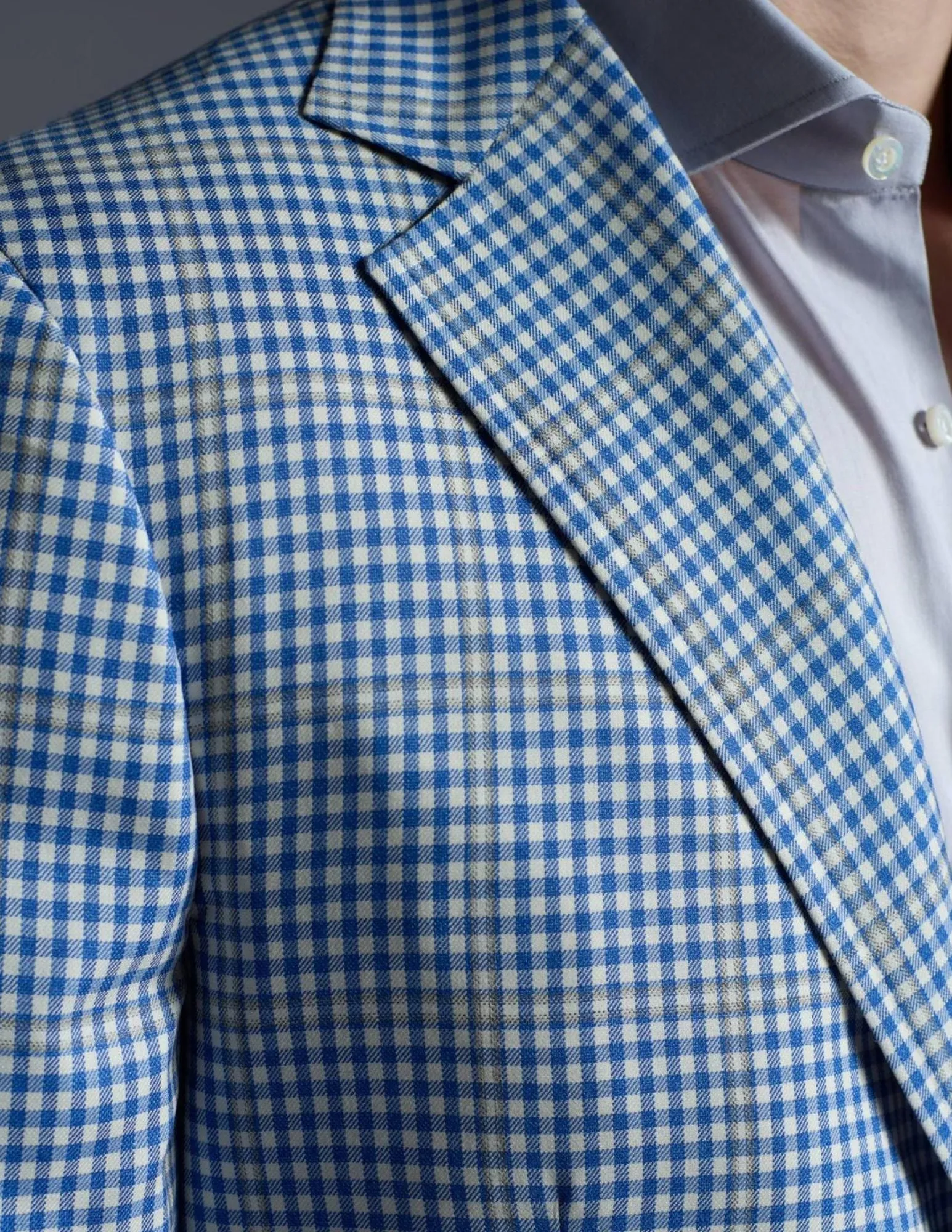 Blue and Grey Check Sportcoat