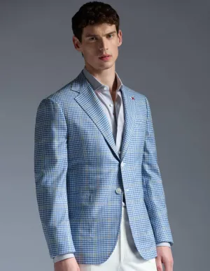 Blue and Grey Check Sportcoat