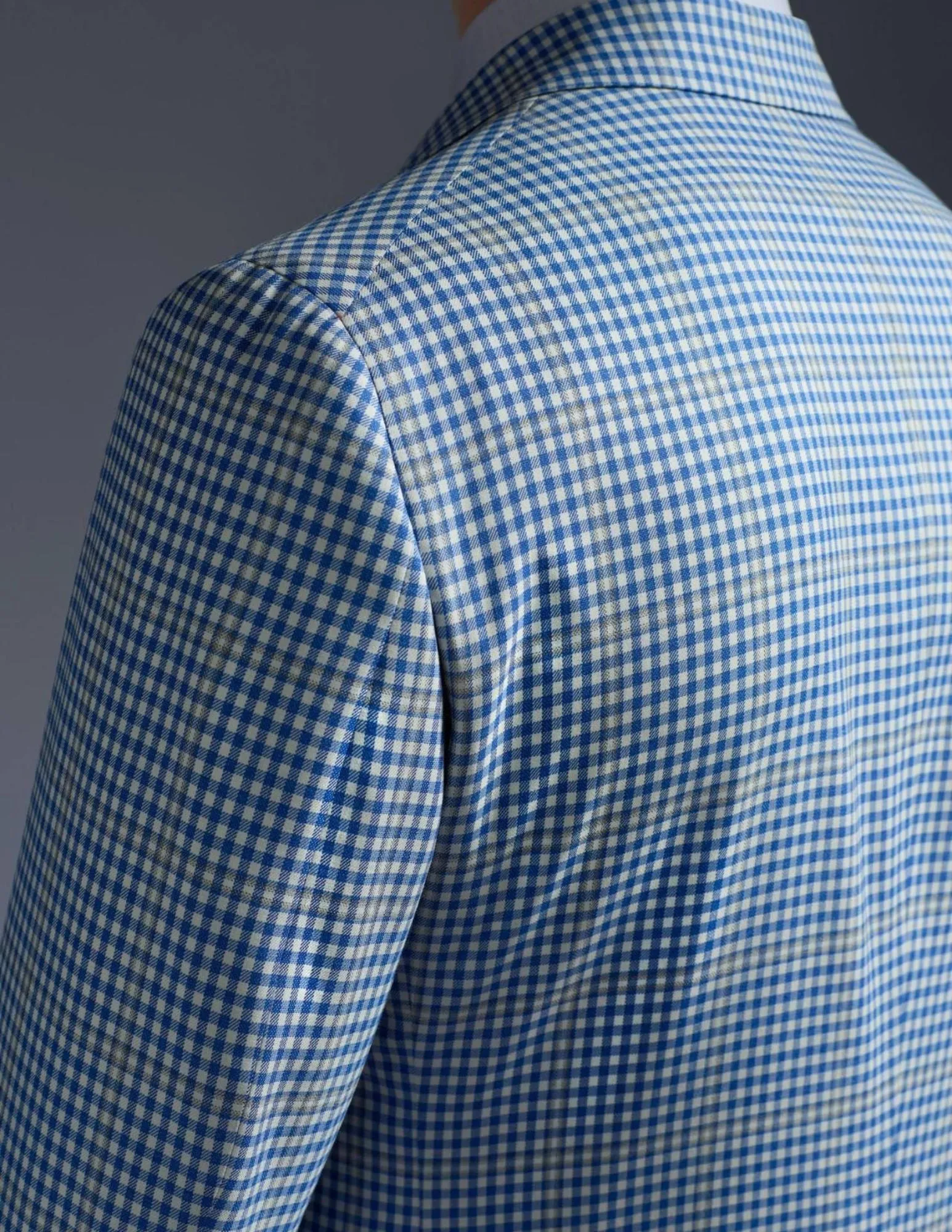 Blue and Grey Check Sportcoat