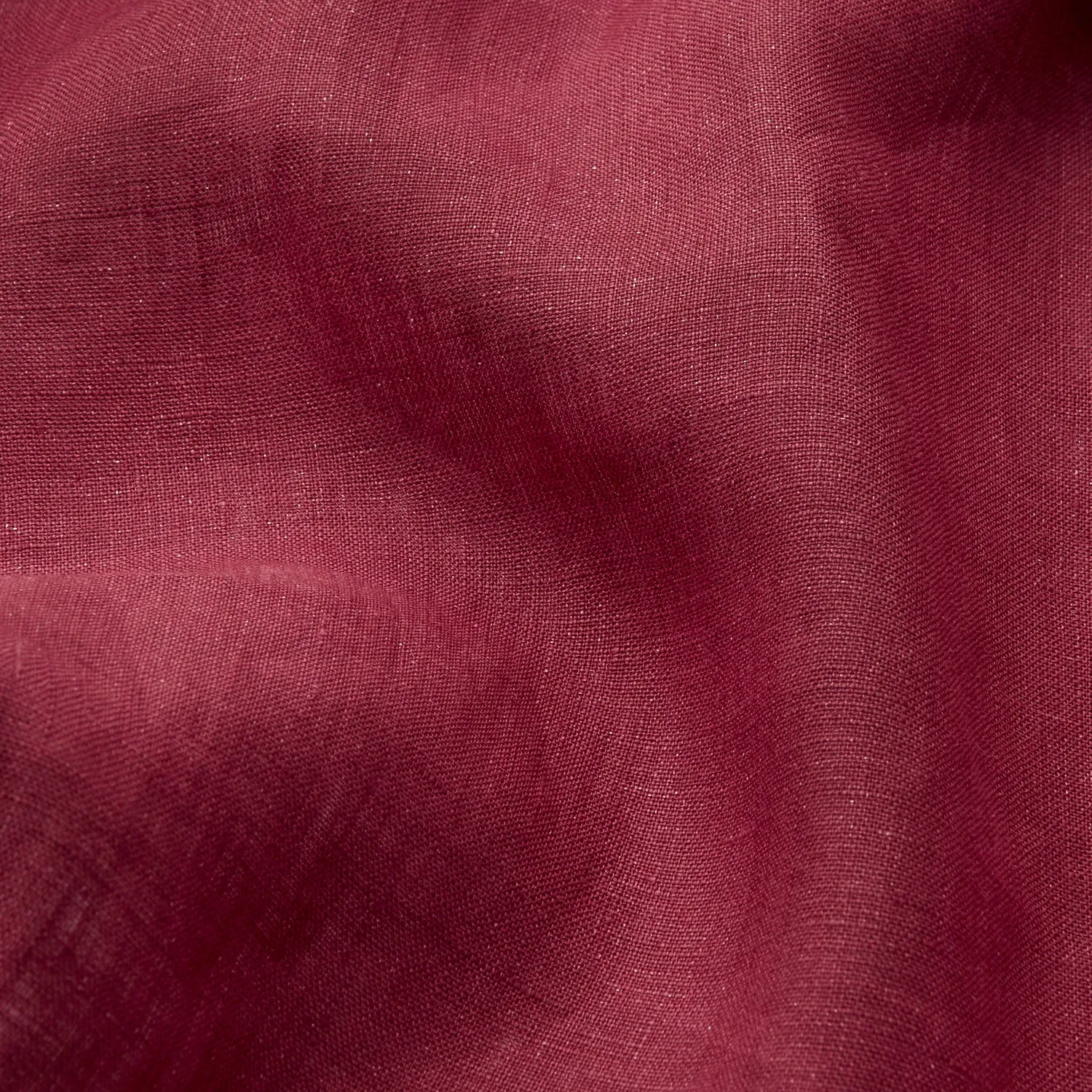 Burgundy Linen Modern Pyjama Set