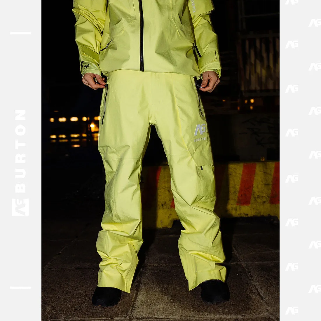 BURTON Analog AG Gore-Tex Hardpack 3L Pant - Sulfur Zest