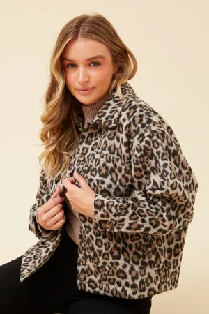 CARDELLE ANIMAL PRINT JACKET