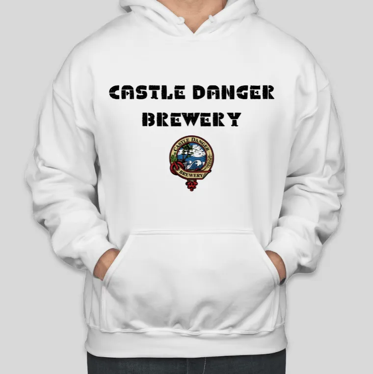 Castle Danger BREWERY Printed Cotton Casual Hoodies