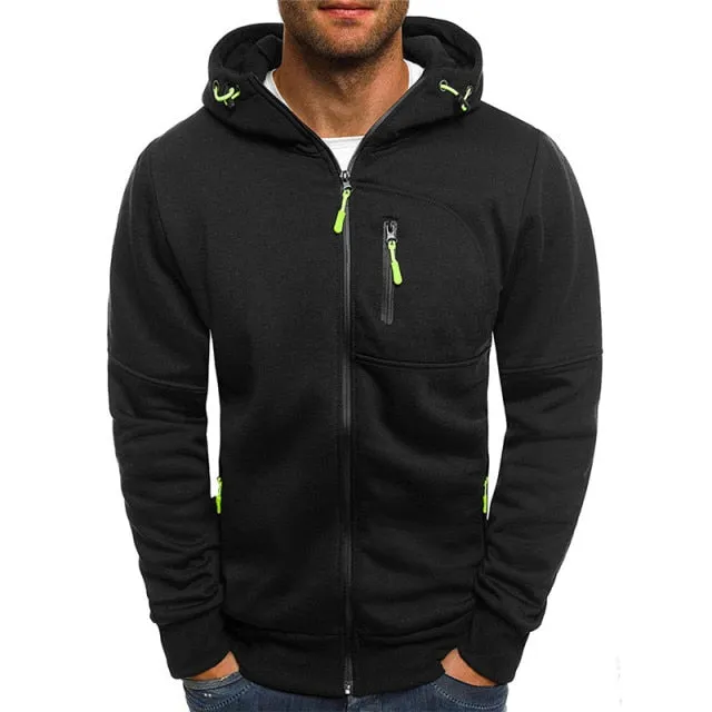 Casual Zipper Hoodie