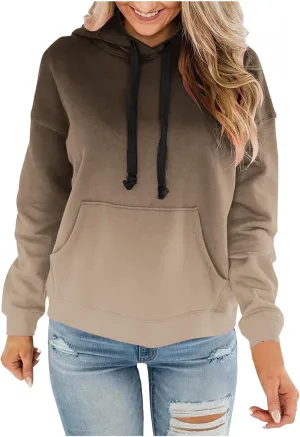 Ceboyel Women Tie Dye Hoodies Trendy Hooded Sweatshirt Pullover Tops Cute Hoodie Sweater Casual Teen Girls Fitted Clothing