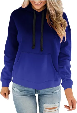 Ceboyel Women Tie Dye Hoodies Trendy Hooded Sweatshirt Pullover Tops Cute Hoodie Sweater Casual Teen Girls Fitted Clothing