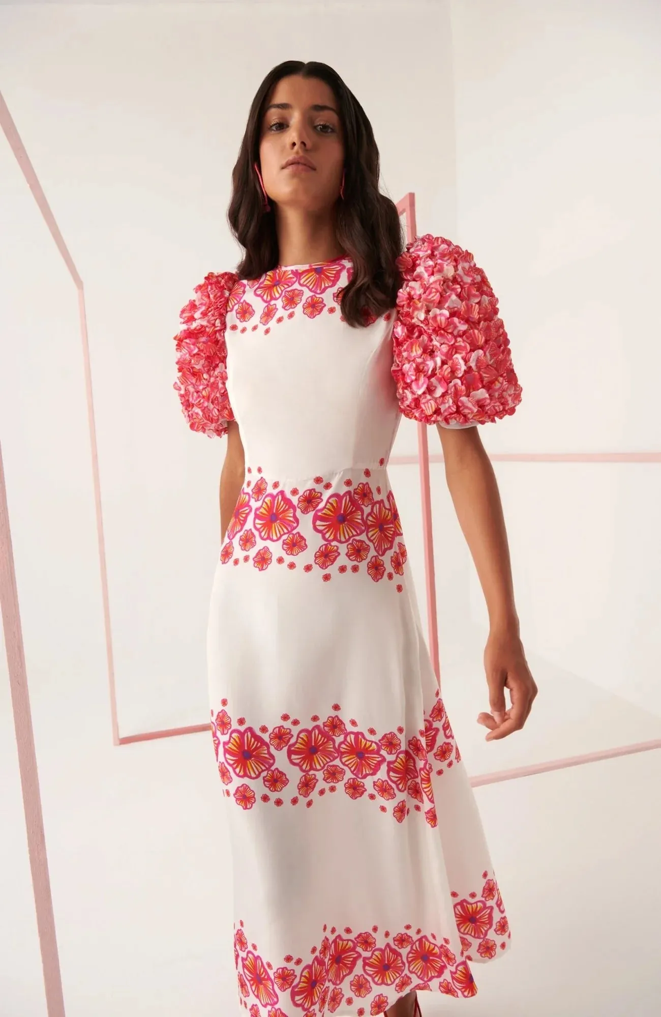 CELIA B NATURA FLORAL DRESS