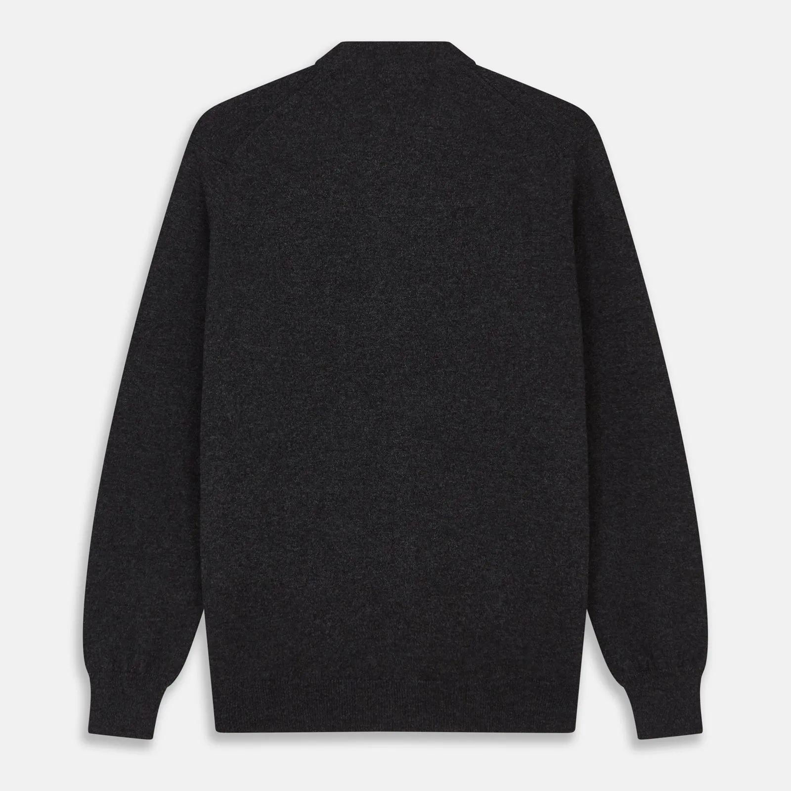 Charcoal Lachlan Cashmere Cardigan