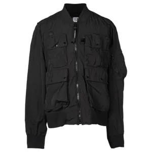 CHROME-R MULTI PK BOMBER JACKET / 999:BLACK