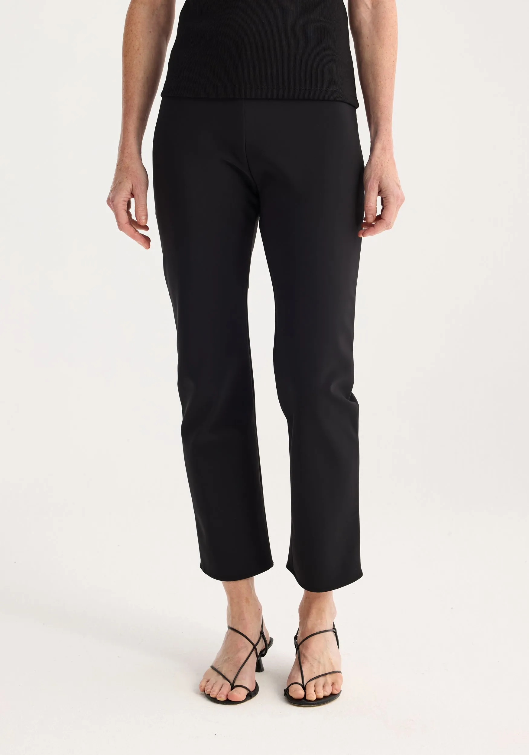 Cigarette scuba trousers | black