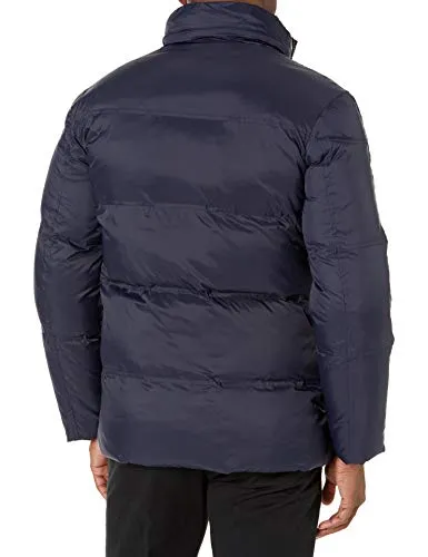 Cole Haan Men's Packable Down Jacket, Navy, Large