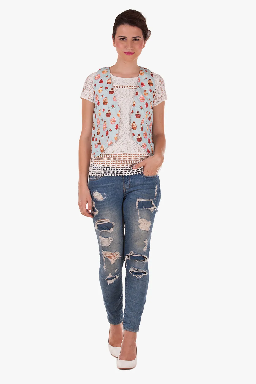 Cup Cake Waist Coat