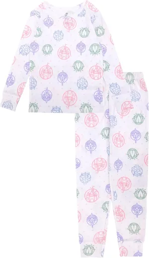 Disney 2-Piece Set Soft & Comfortable Matching Family Holiday Pajamas