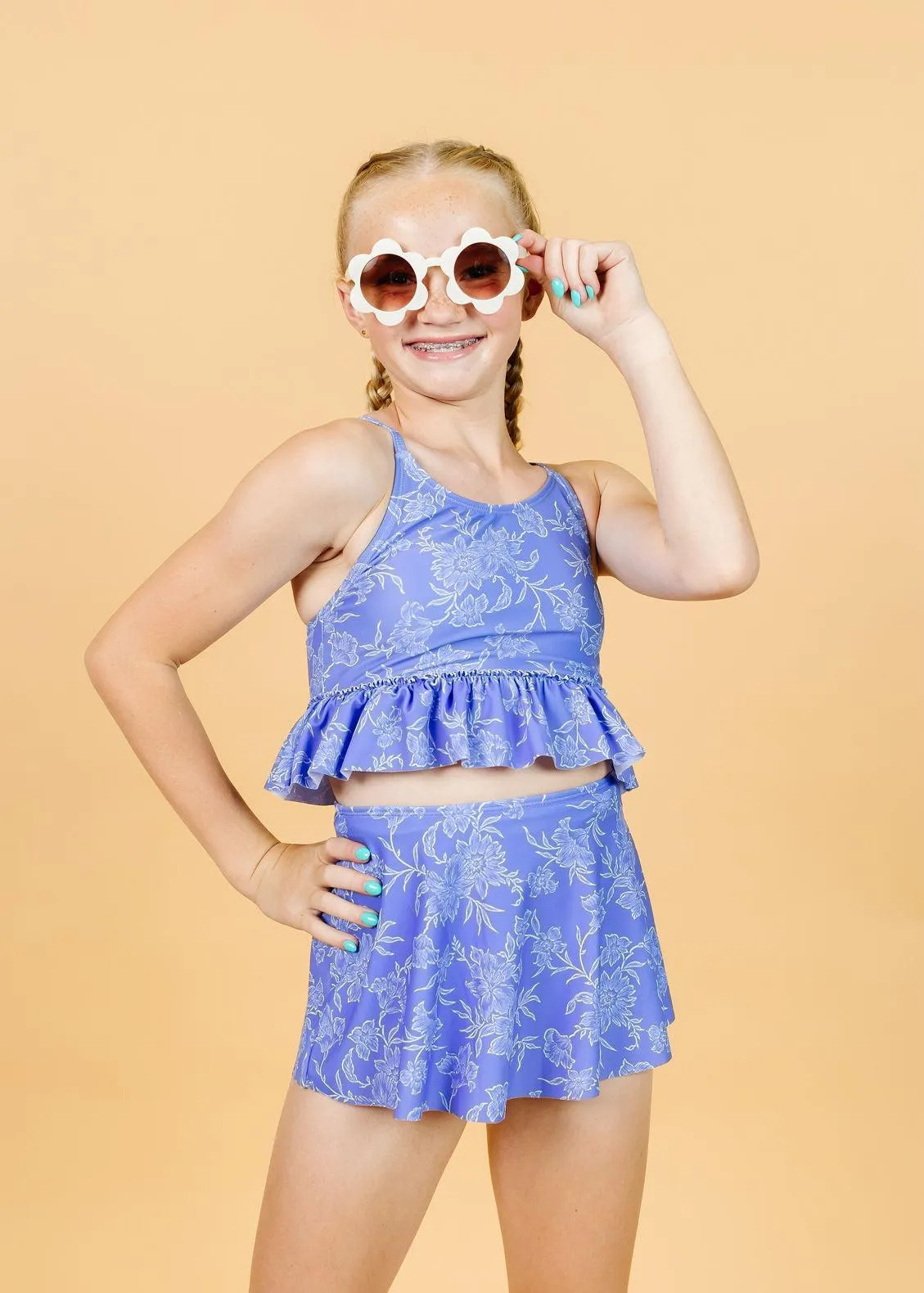 Elegant Floral | Youth Who Wears Short Skirts