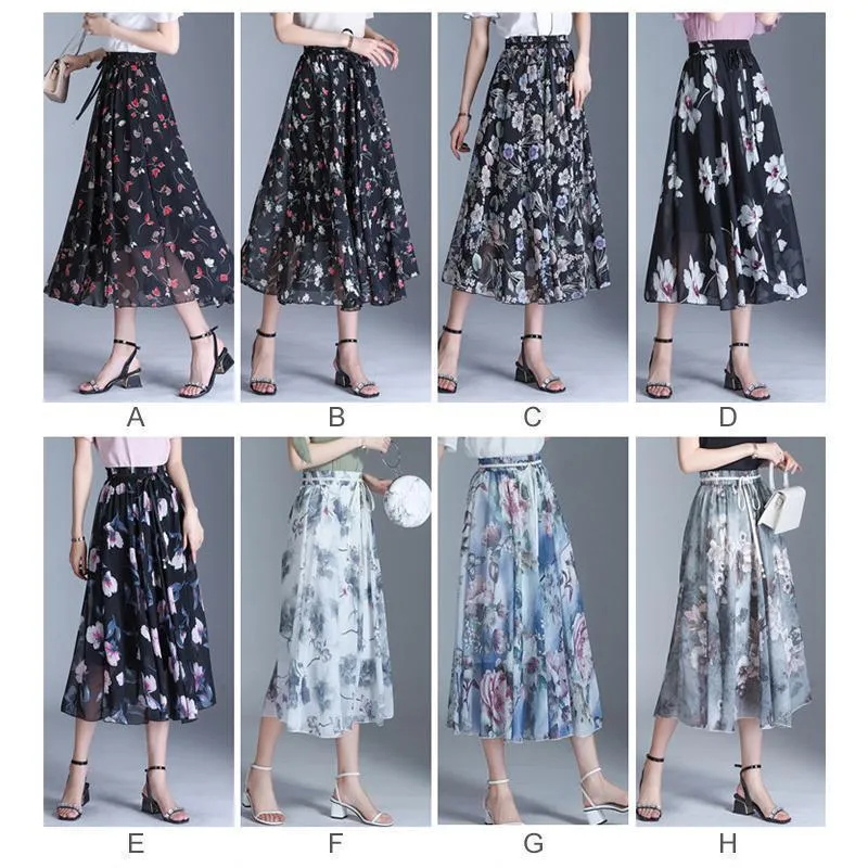 Elegant Loose Printed Dress