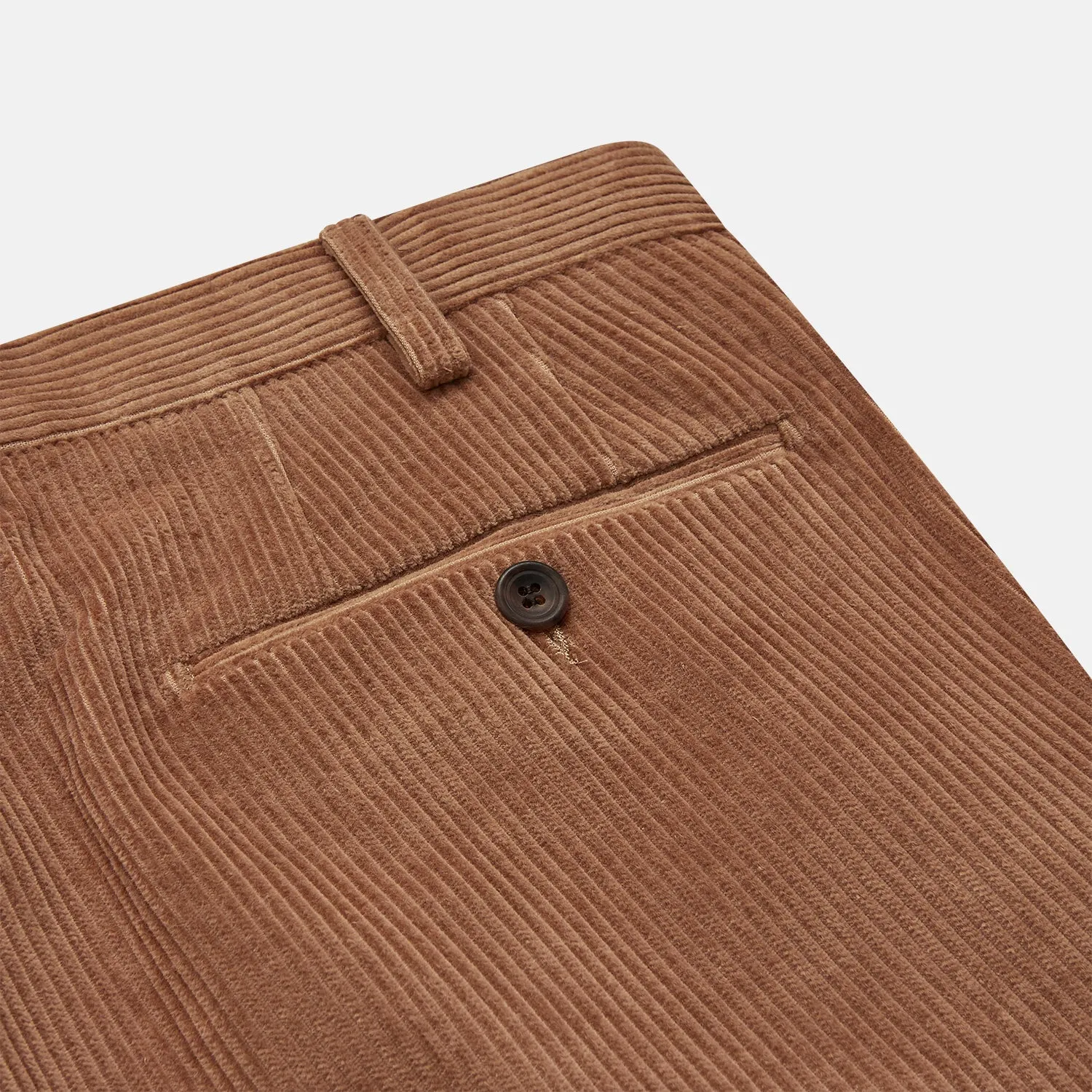 Fawn Horizontal Cord Manson Trouser