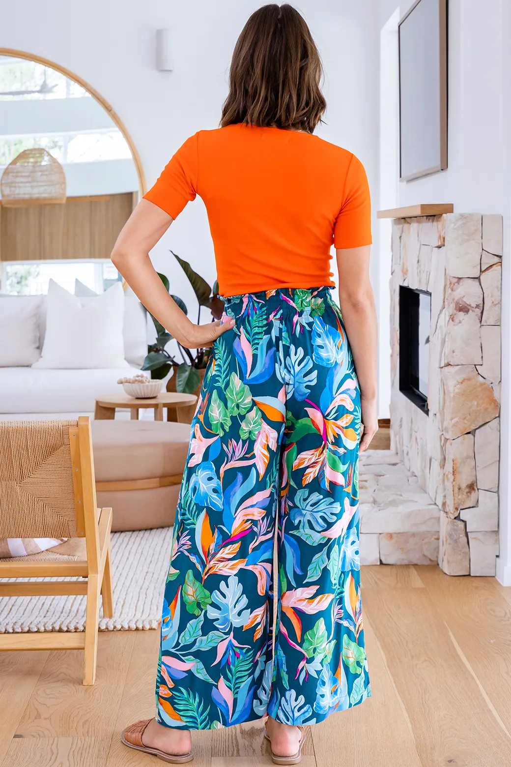 Final Sale | Amelie Pant Miami Print