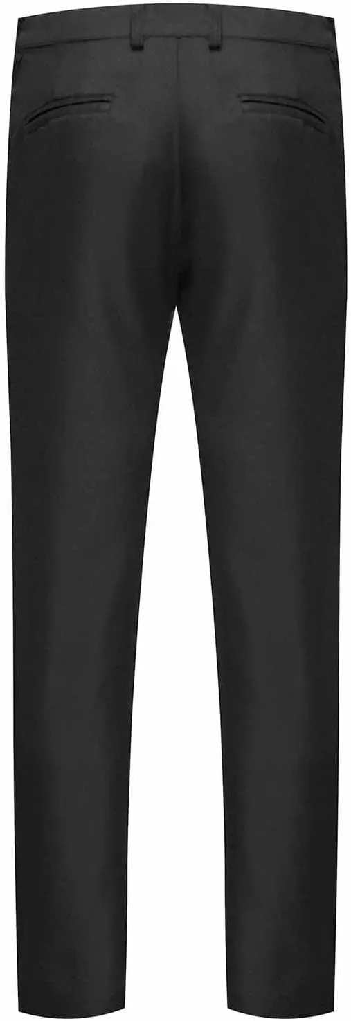 Finelylove Mens Dress Pants Falt Front Modern Fit Stretch Suit Pants Lightweight Straight Leg Chino Work Pants Trousers