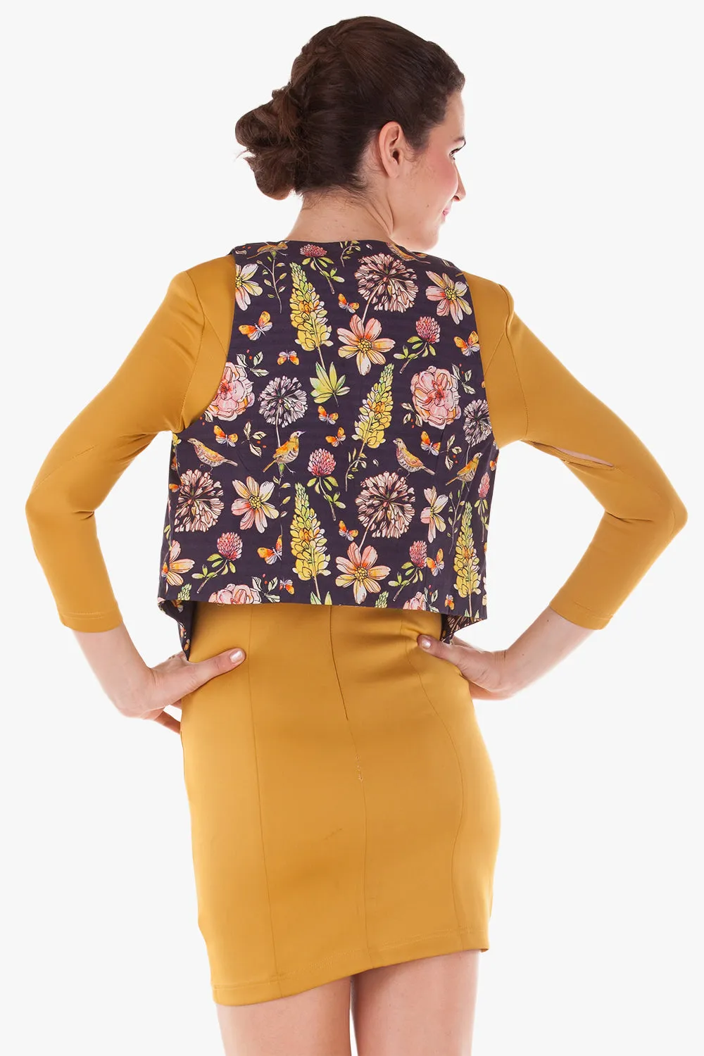 Floral Waist Coat