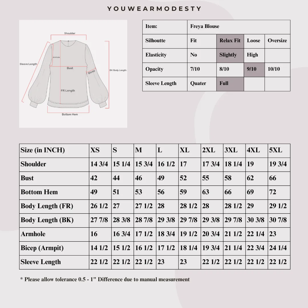 Freya Blouse - Rusty Brick