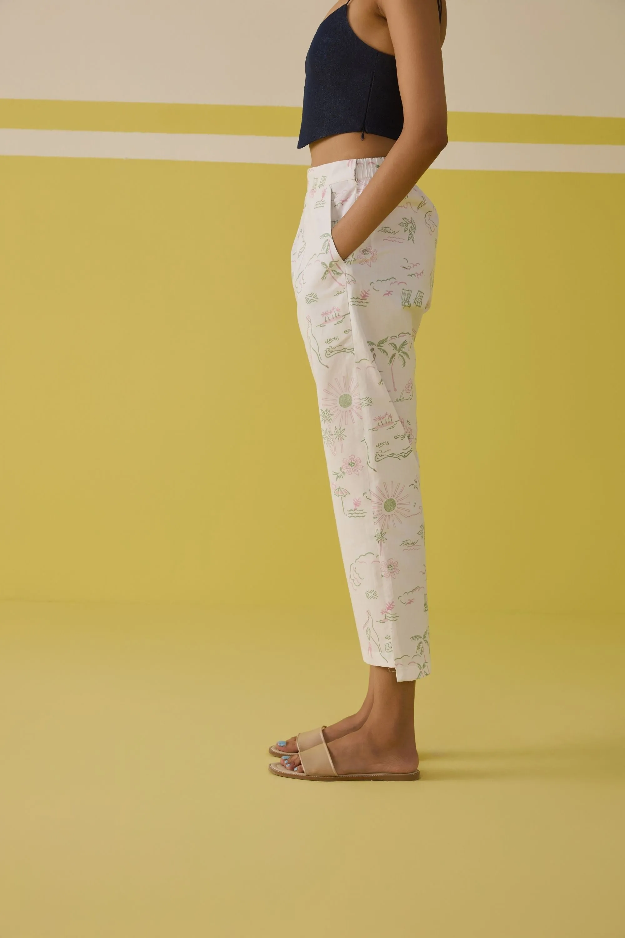 Garden Of Joy Organic Cotton Trousers