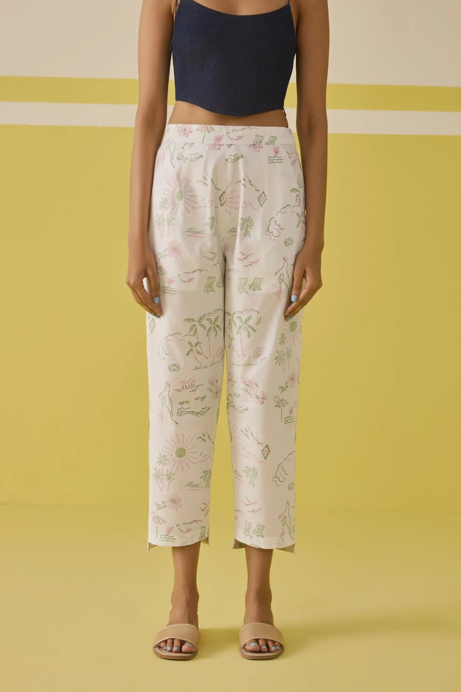 Garden Of Joy Organic Cotton Trousers
