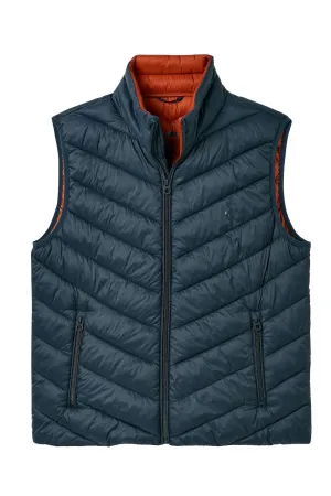Garrett Quilted Gilet - Dark Navy