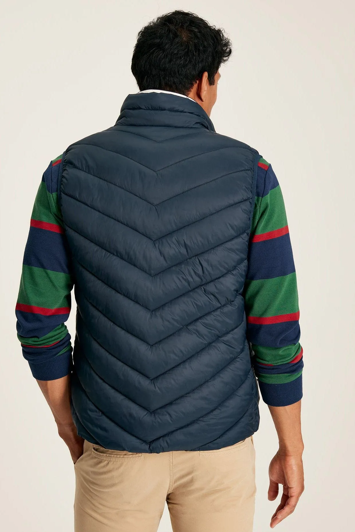 Garrett Quilted Gilet - Dark Navy