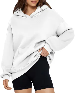 Gumipy Hoodies for Women Fleece Oversized Hoodies Sweatshirt Trendy Long Sleeve Plus Size Hoodies Pullover with Pocket