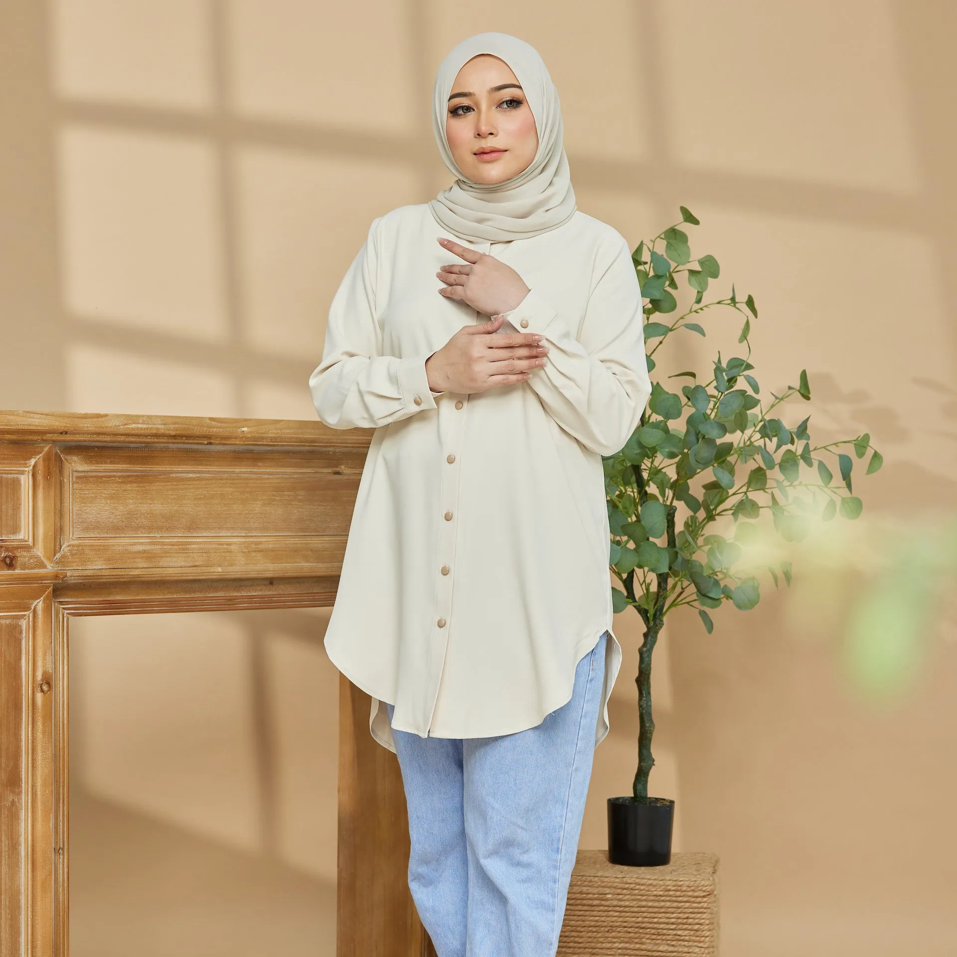 Hanie Blouse - Off White