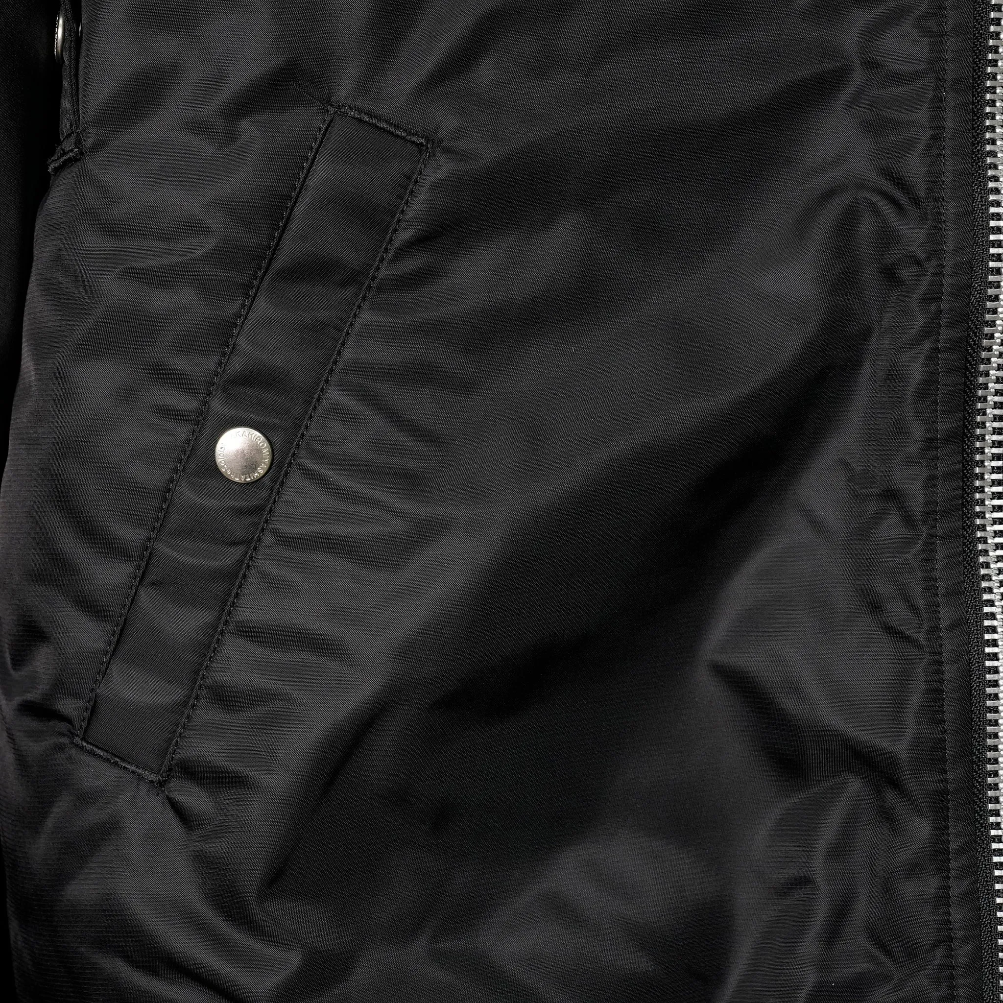 HUGE BOMBER JACKET. / 01:BLACK