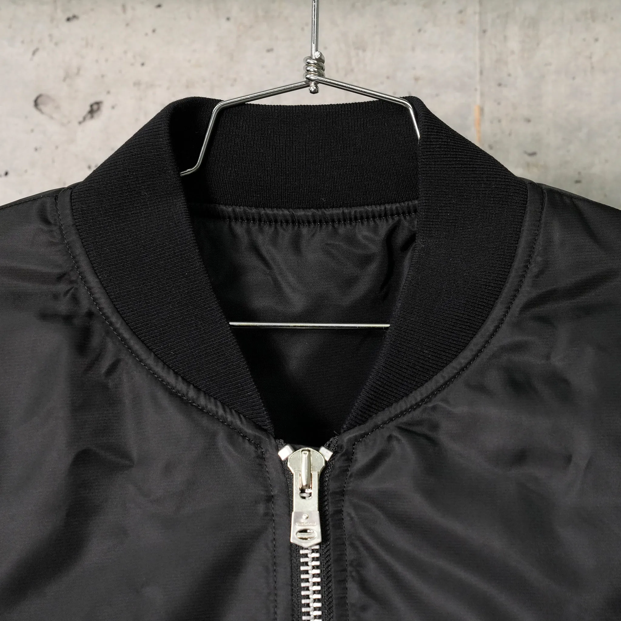 HUGE BOMBER JACKET. / 01:BLACK