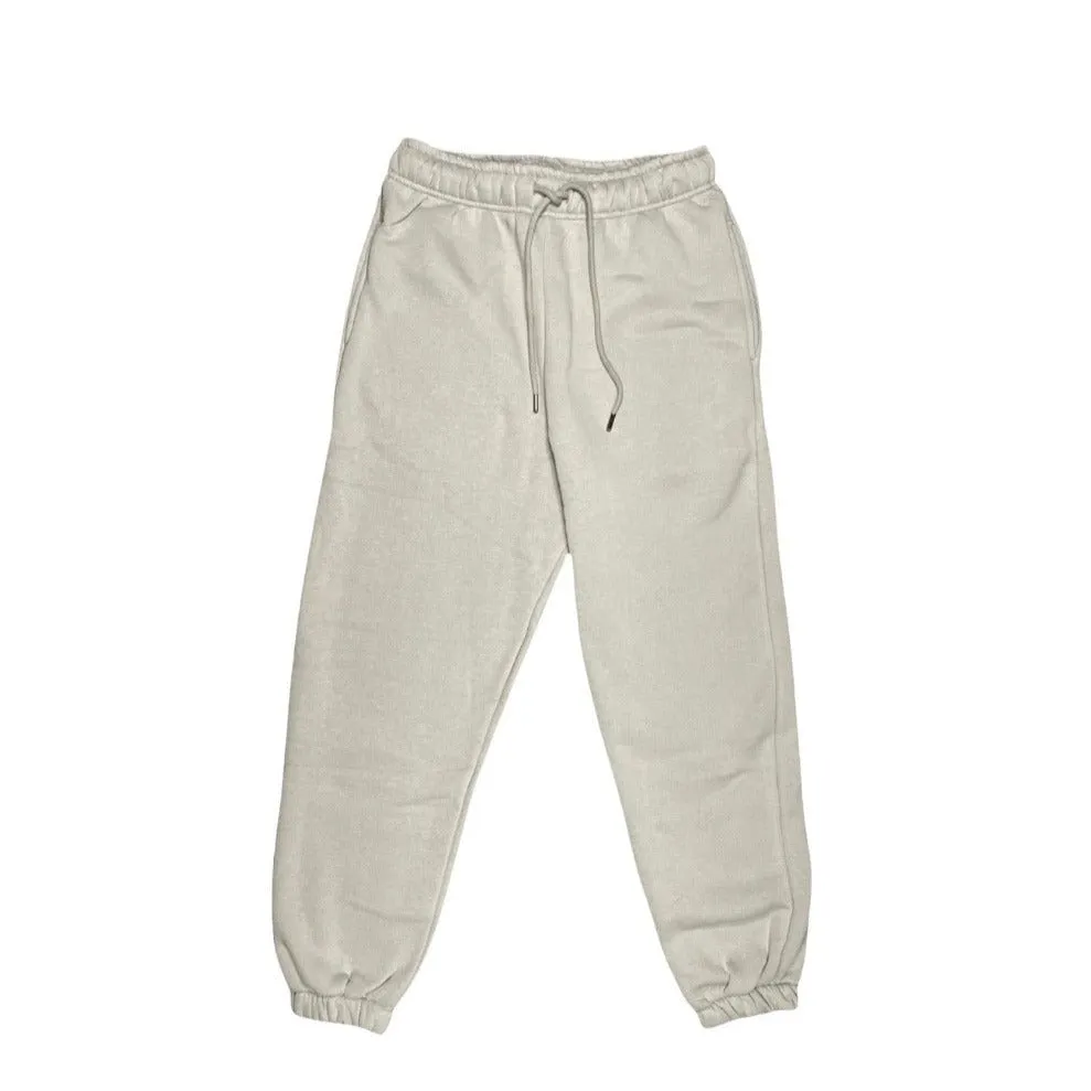 Joggingbukser i gr hvid