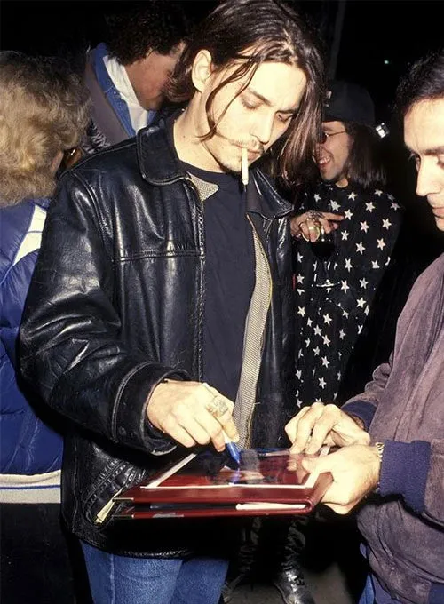 JOHNNY DEPP TRENDING LEATHER JACKET