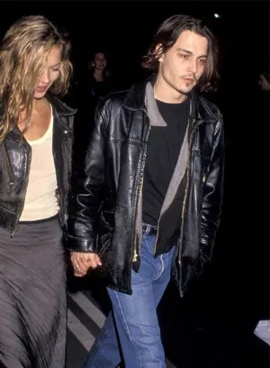 JOHNNY DEPP TRENDING LEATHER JACKET