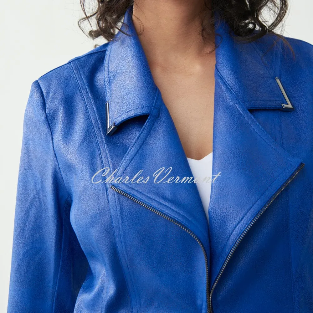 Joseph Ribkoff Crop Jacket – Style 221913 (Royal Sapphire)
