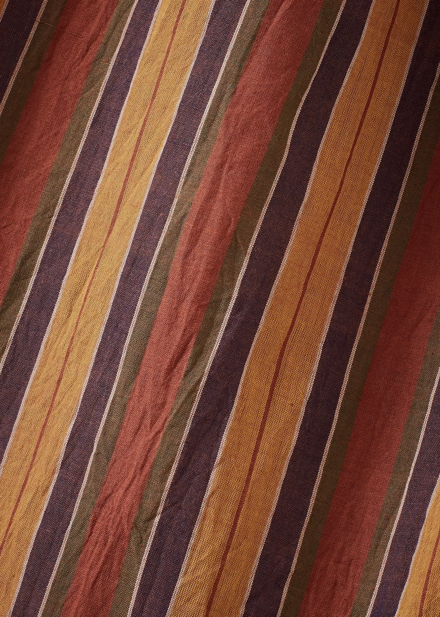 JUDO CHILDREN'S TROUSERS - BROWN MULTI STRIPE