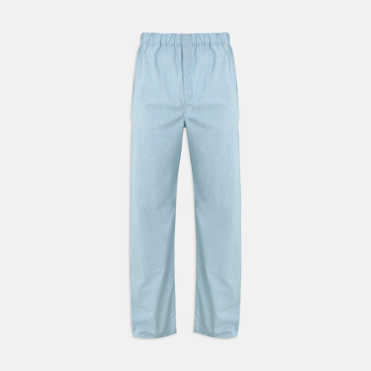 Kelly Green Check Modern Pyjama Trousers