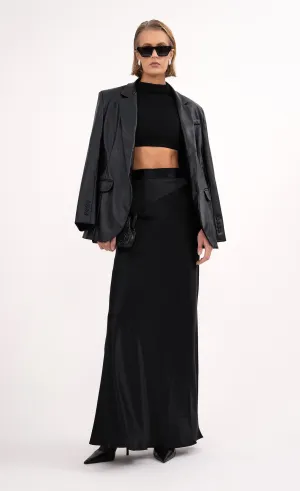 Lara Maxi Skirt - Black